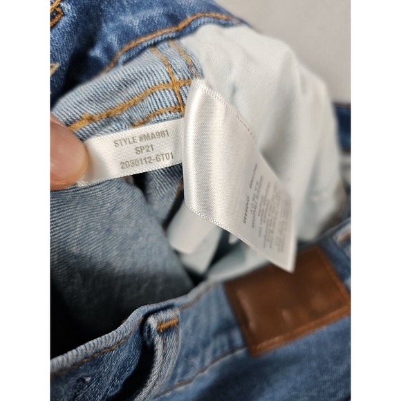 Madewell Size 27 28x28 10" High-Rise Skinny Jeans Dewitt Wash Button Fly - Picture 11 of 14